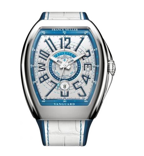 Franck Muller Vanguard Mariner Replica Watch for sale Cheap Price V 45 YT SC DT MAR (AC)